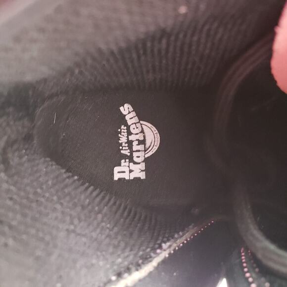 Dr Martens 1460 Girls Size 13 Pale Pink Patent Leather LaceUp Ankle Combat Boots - Picture 12 of 13